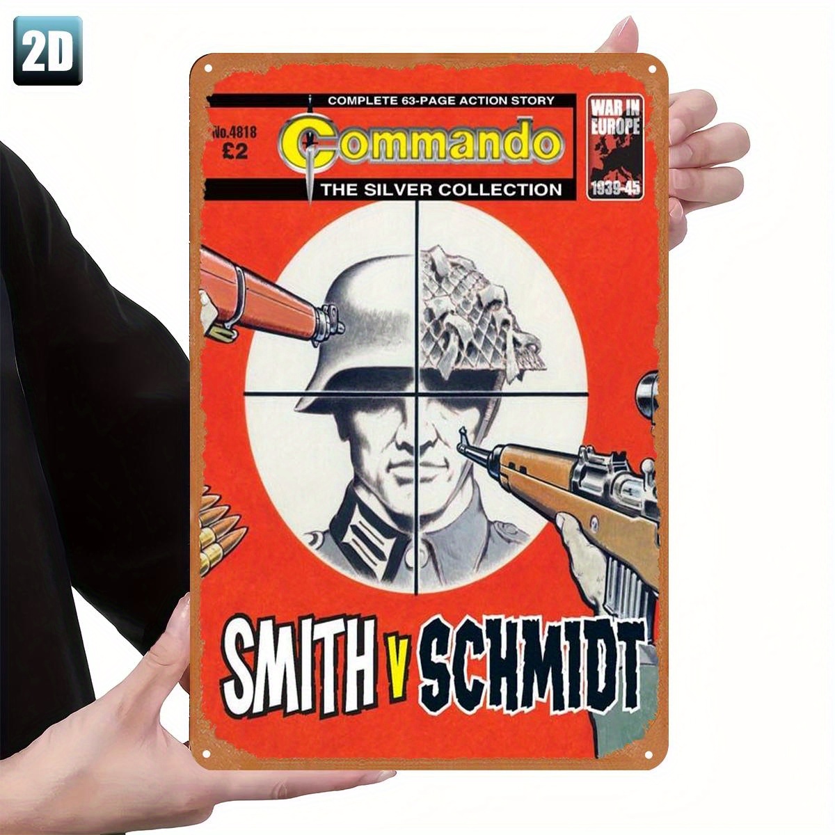 Vintage Vs Collectible - vs. Schmidt : Plaque en métal