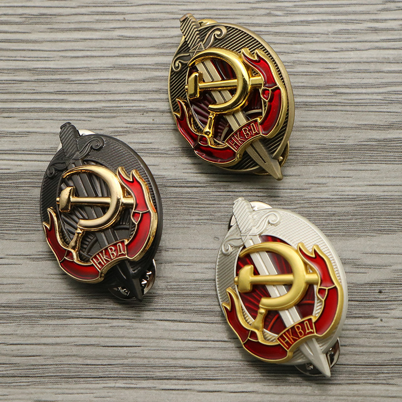 Vintage Collectible Classics - Épingles à revers en métal, Badge