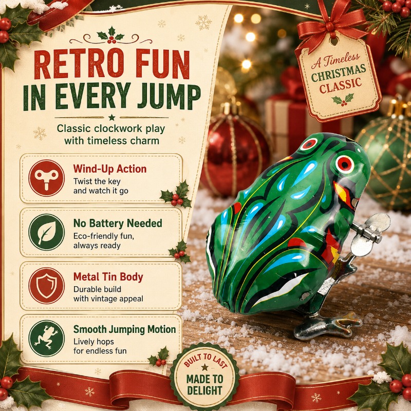 Grenouille sauteuse vintage en - Vintage Collectibles Toys avis et prix