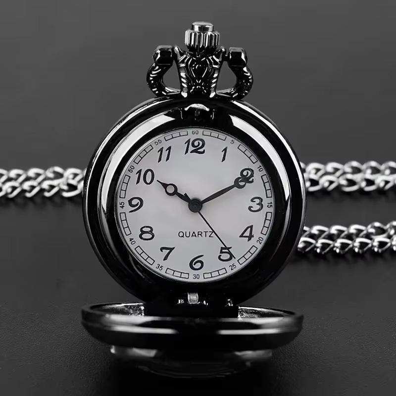 Montre de poche rétro noire Ro - Vintage Collectible Glass avis et prix