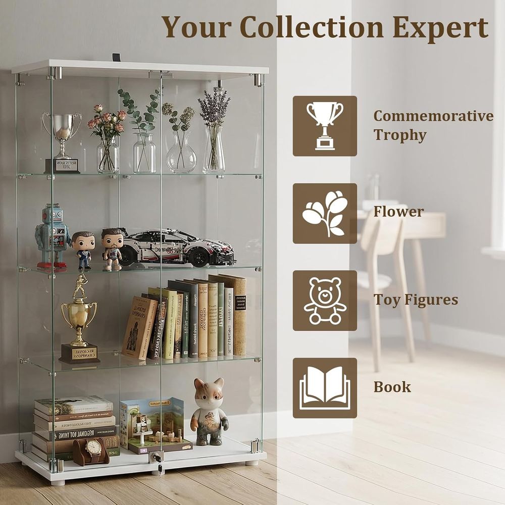 Vitrine en verre trempé, vitri - Collectible & Vintage Dolls For Christmas avis et prix